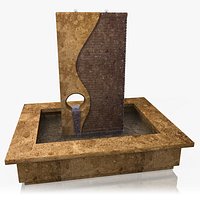 Animated Granite Water Feature
