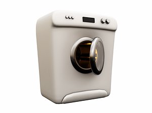 Cartoon Washing Machine model