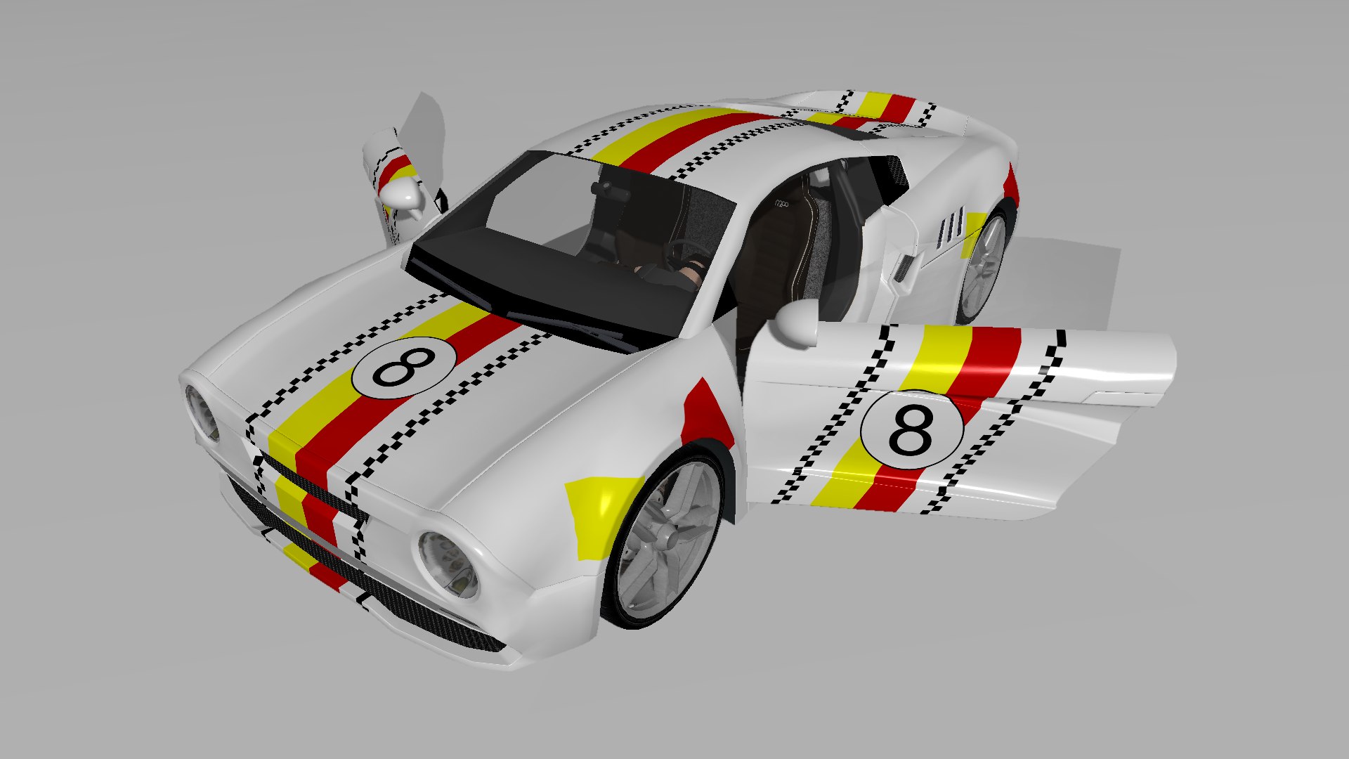 3D Hoffmann And Novague HN R200 Rally Model - TurboSquid 2006797