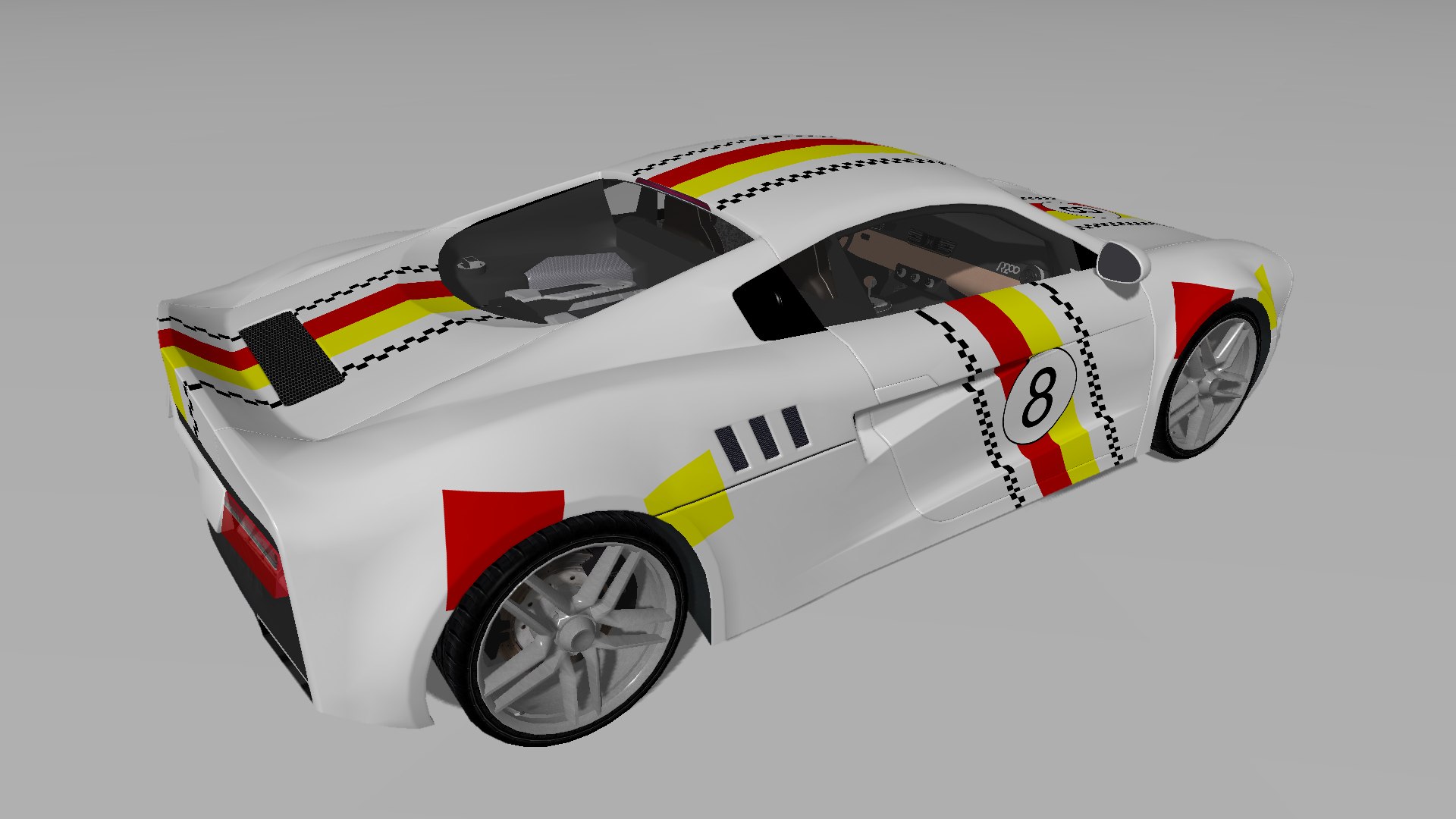 3D Hoffmann And Novague HN R200 Rally Model - TurboSquid 2006797