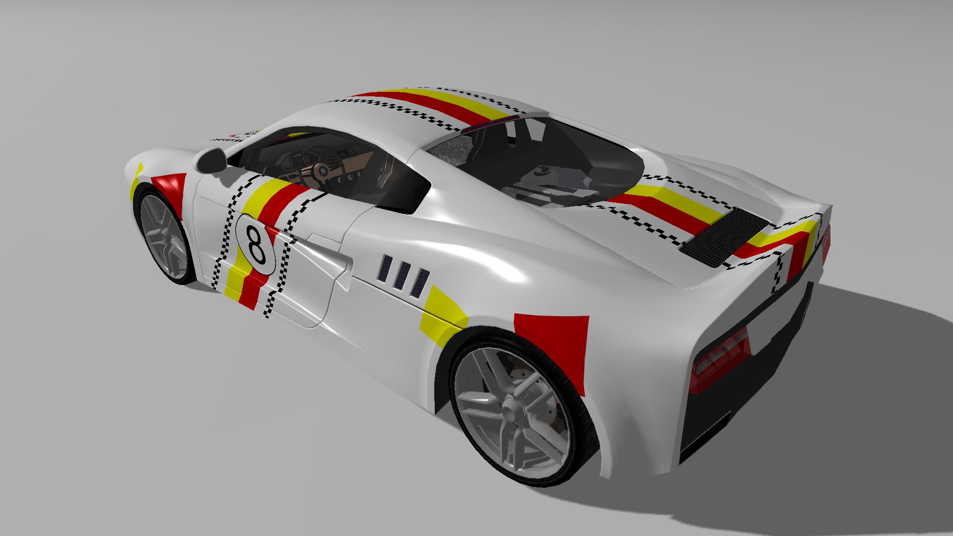 3D Hoffmann And Novague HN R200 Rally Model - TurboSquid 2006797