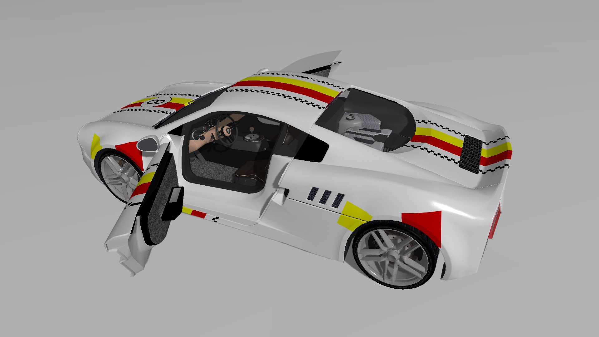 3D Hoffmann And Novague HN R200 Rally Model - TurboSquid 2006797