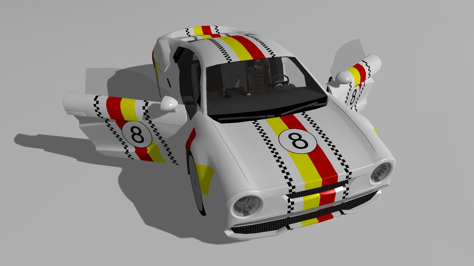 3D Hoffmann And Novague HN R200 Rally Model - TurboSquid 2006797