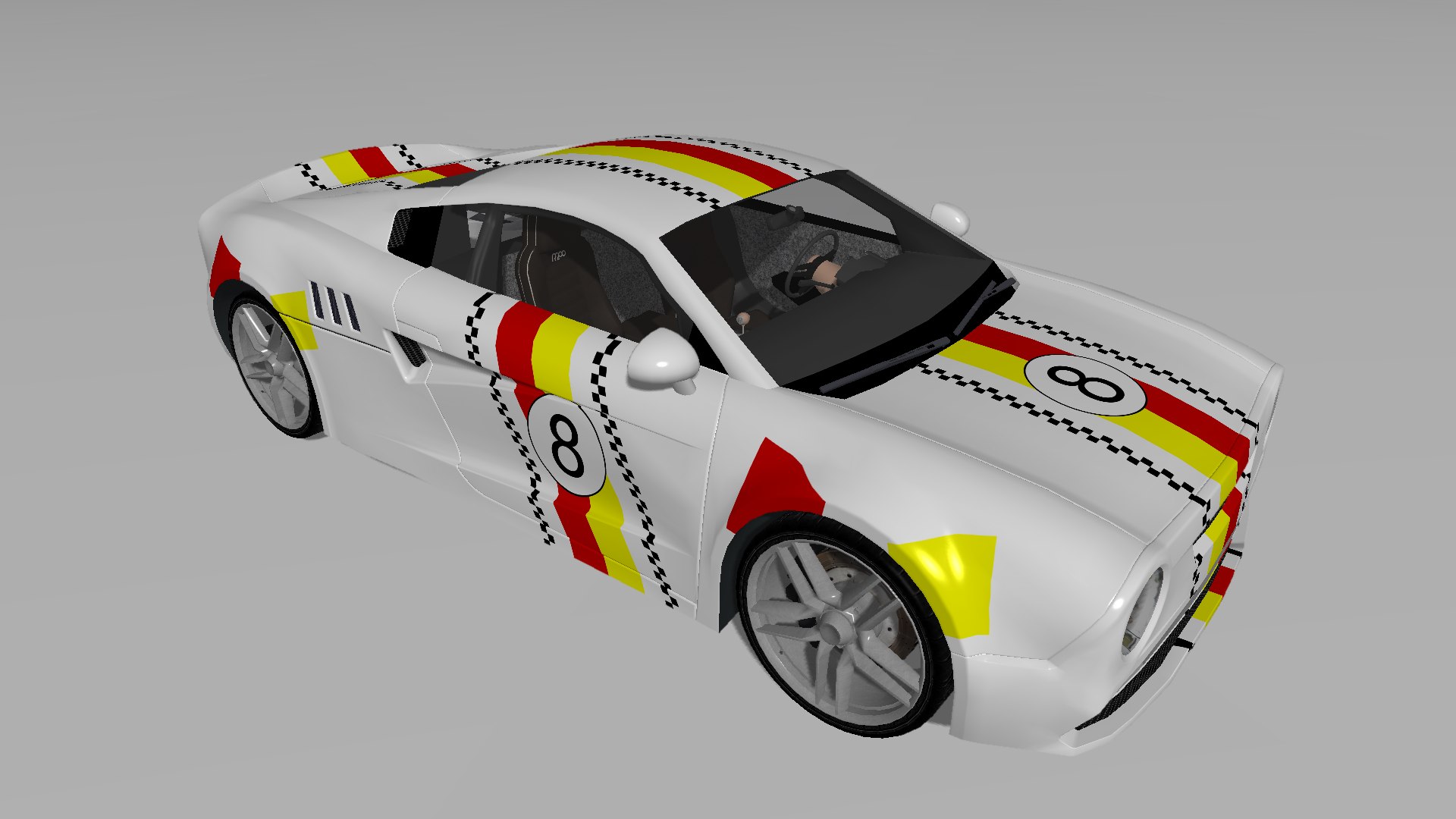 3D Hoffmann And Novague HN R200 Rally Model - TurboSquid 2006797