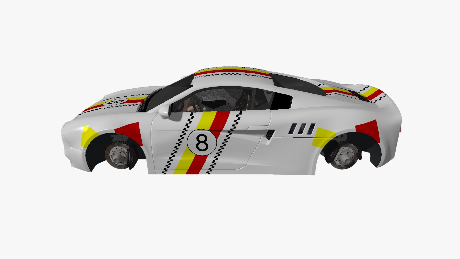 3D Hoffmann And Novague HN R200 Rally Model - TurboSquid 2006797