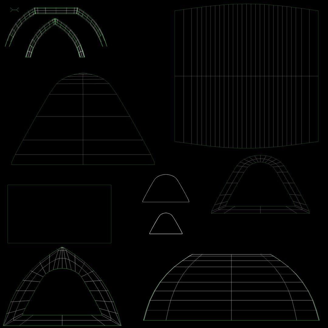 Realistic Camping Tent 3D Model - TurboSquid 1192585