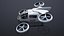 3D model taxi concept white vehicle