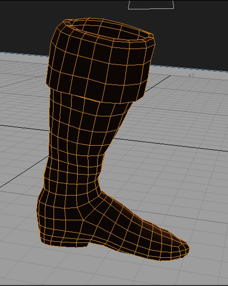 3d Leather Boot