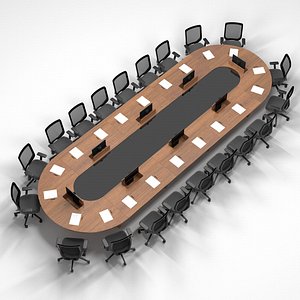 Meeting Table with Screen
