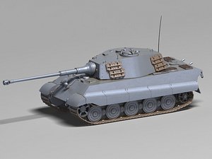3D german heavy tank tiger model