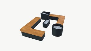 Lounge bench