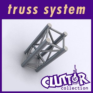 Architecture-Truss System - Box Style 001