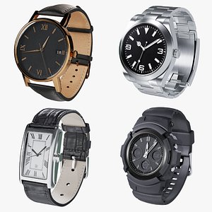 3D Watch Collection 01 model