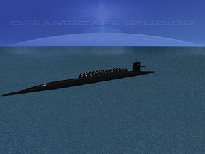 Ohio Class USS Tennessee SSBN-734