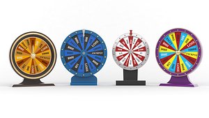 3D Wheel of Fortune Collection