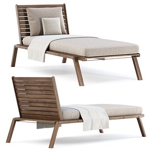 3D Mary wooden daybed MR70 by Bpoint Design