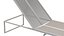 BEO sundeck lounger without wheels by Kenkoon