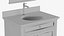 Keller Double Vanity for Undermount Sinks - Vintage Navy Blue