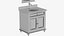 Keller Double Vanity for Undermount Sinks - Vintage Navy Blue