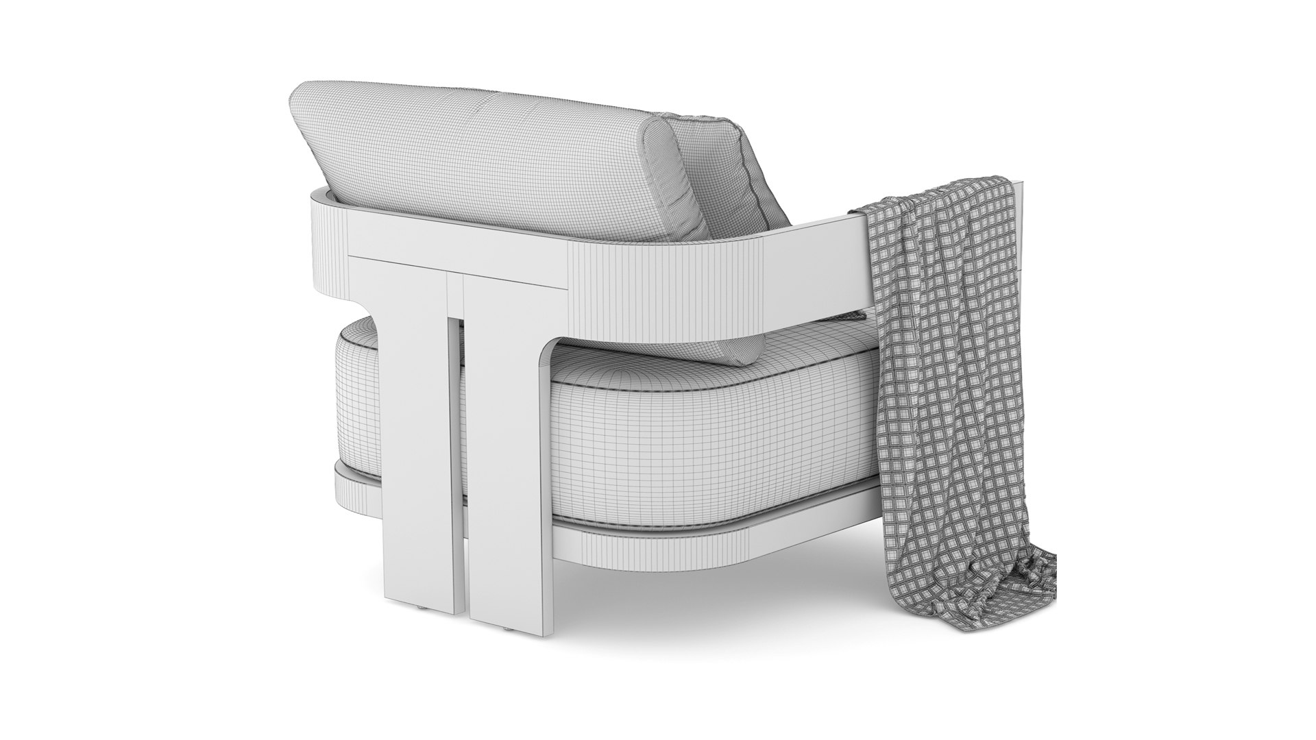 RH Outdoor Matira Collection 3D Model TurboSquid 2108203