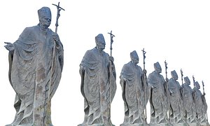 John Paul 2 Pope Statue