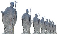 John Paul 2 Pope Statue