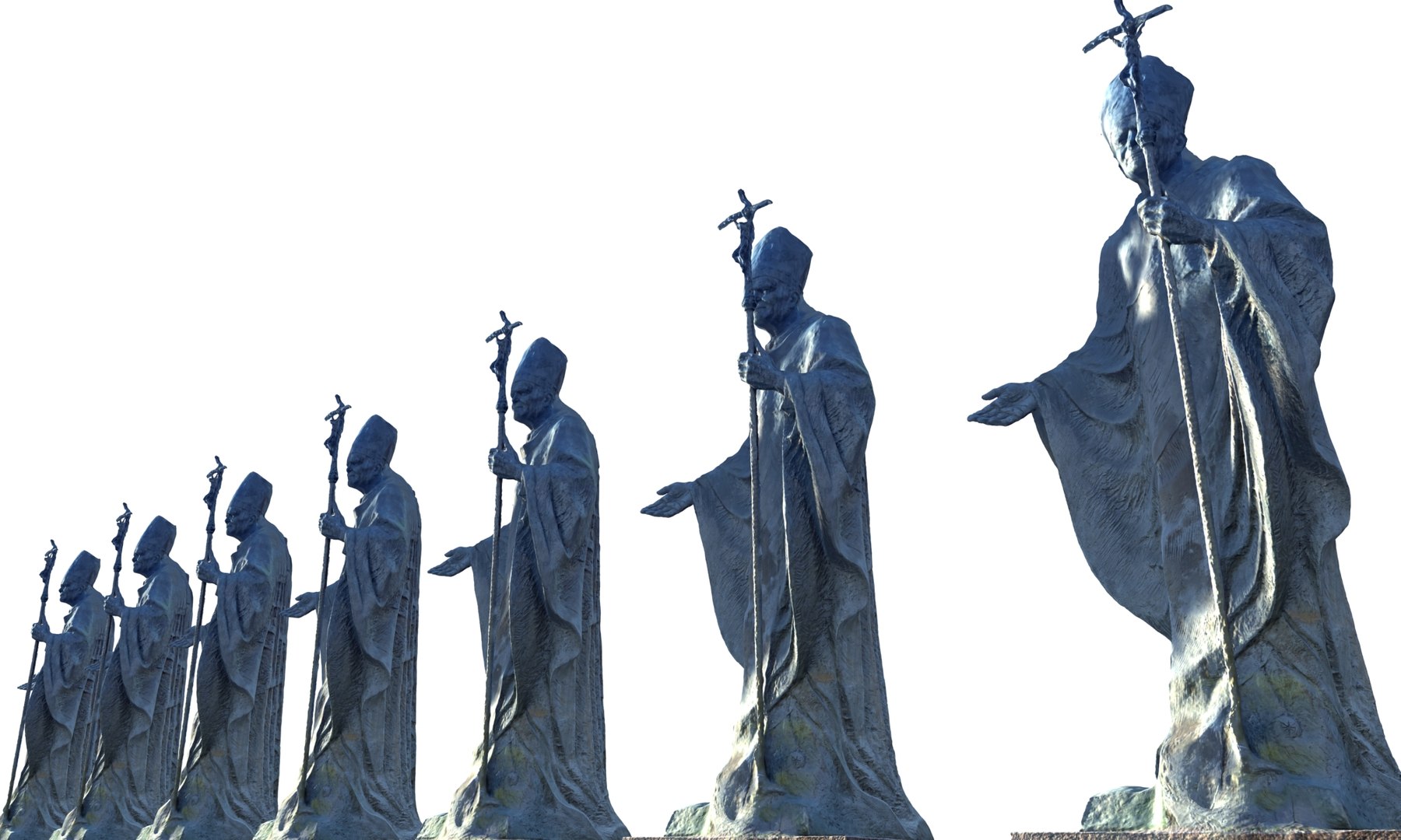3D model John Paul 2 Pope Statue https://p.turbosquid.com/ts-thumb/Yj/epb5My/ml/89089/jpg/1633038423/1920x1080/fit_q87/297567cbb127f5aaa6b77865b9b91c8a7539ebba/89089.jpg