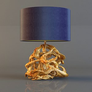 Astor Place Large Driftwood Lamp