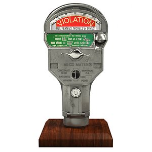 Retro Parking Meter