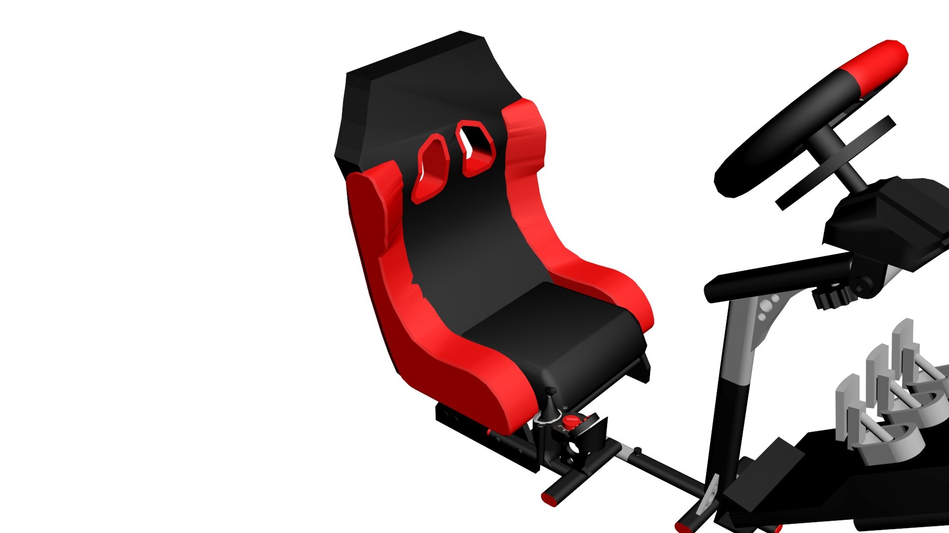 3D model gaming chair racing displays - TurboSquid 1629017