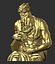 Moses sculpture model