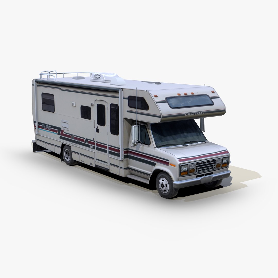 Winnebago Warrior RV 1991 3D Model TurboSquid 1784031