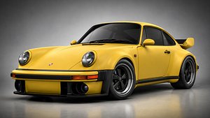 Porsche 930 Turbo 3D Model 3D