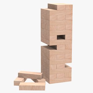 Wooden Construction Games model