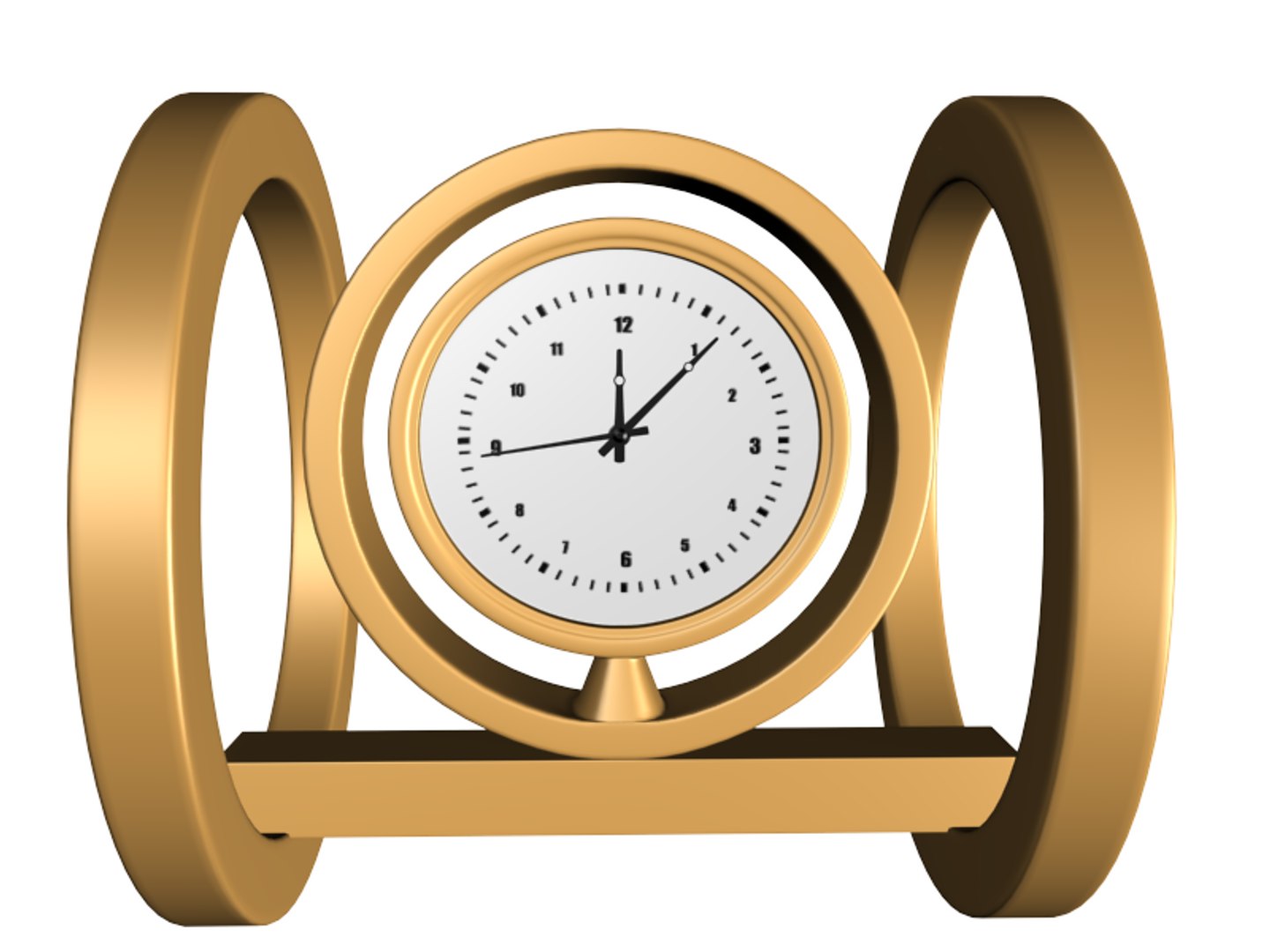 Table Clock 3ds