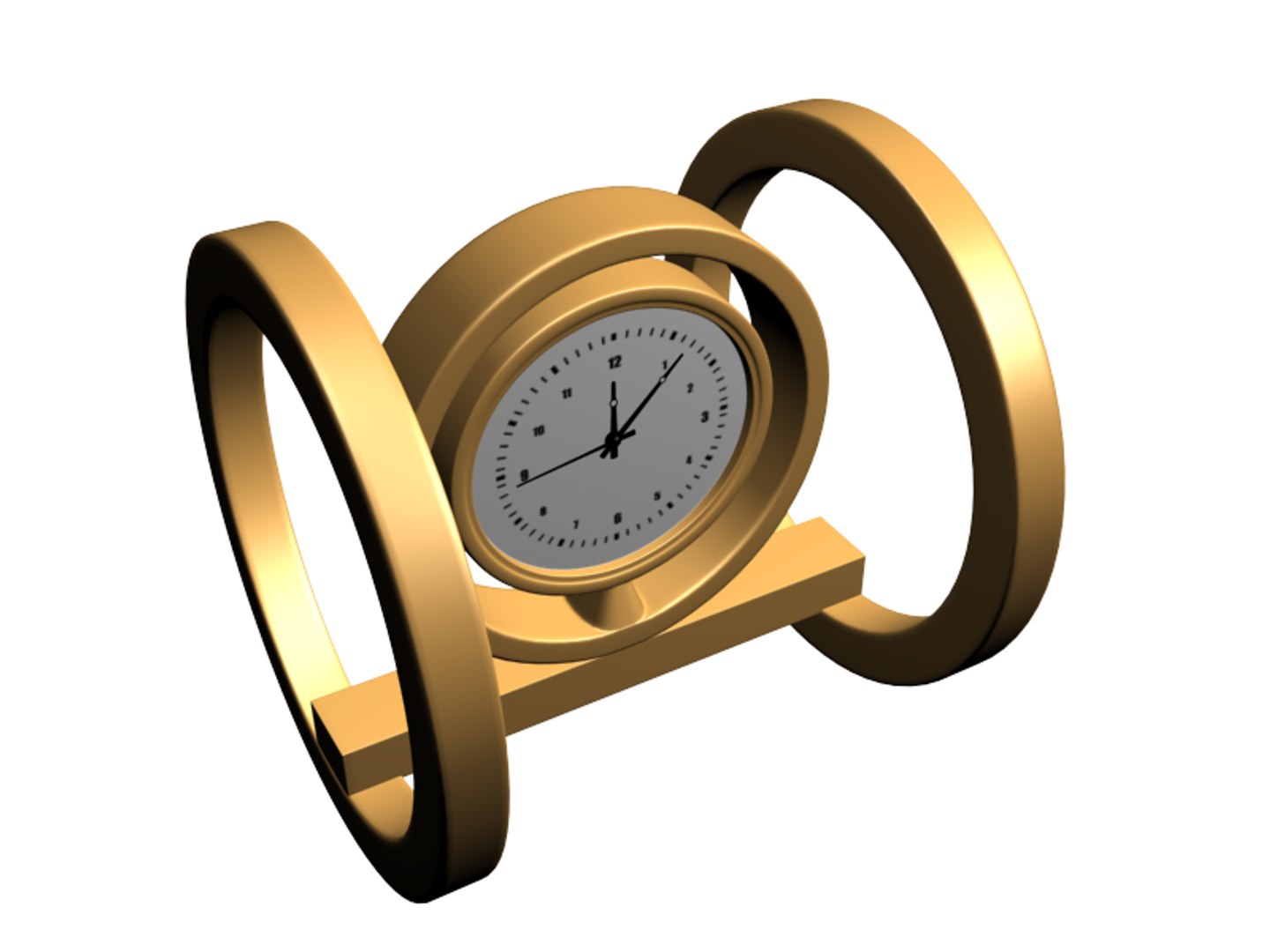 Table Clock 3ds