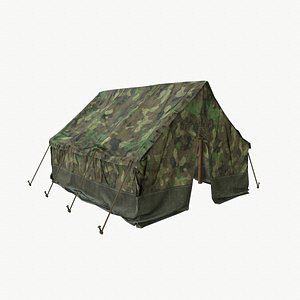 Tent 2 PBR Game Ready