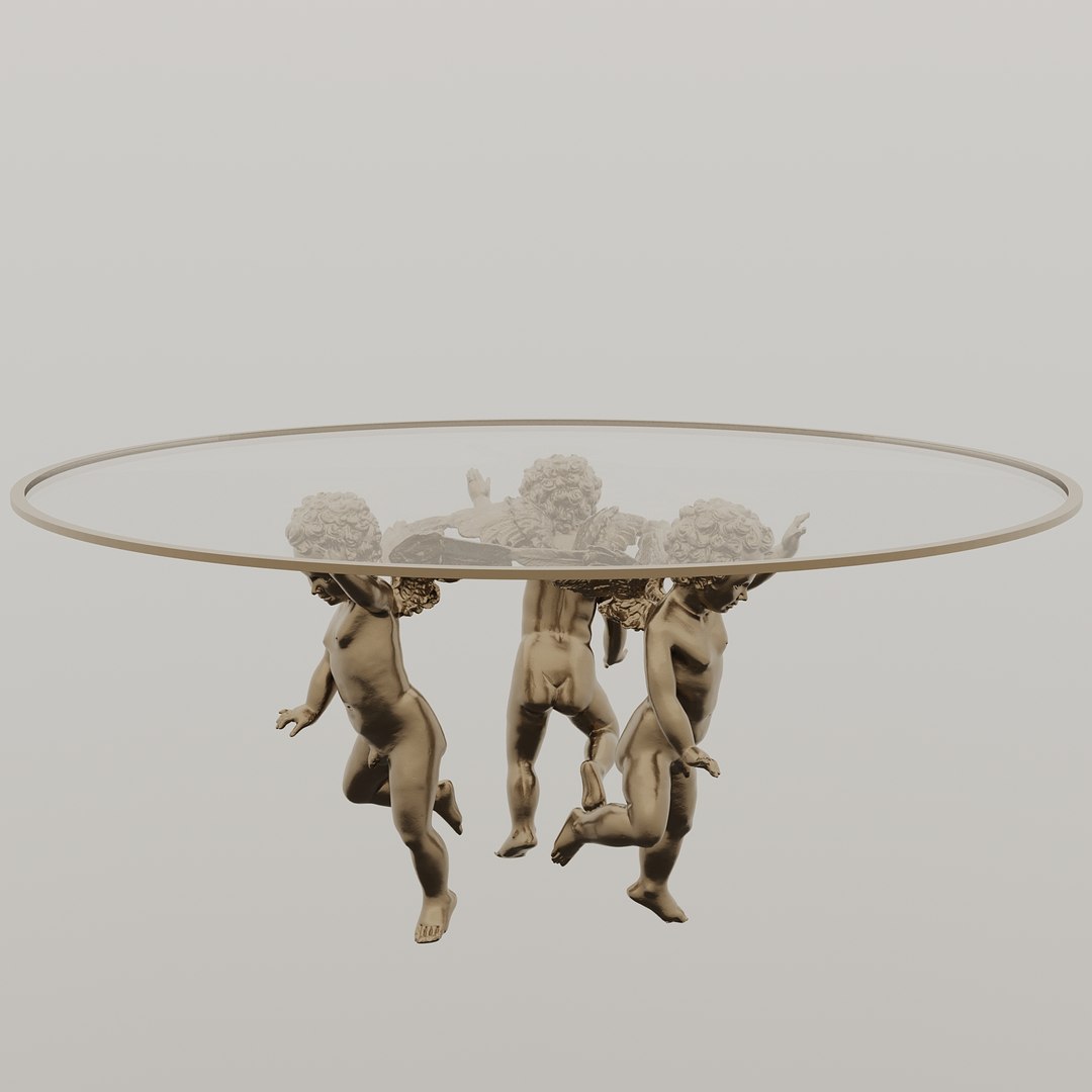 3D Jumbo Collection Angel Low Table - TurboSquid 2392586