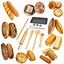 Breads and Baking Tools Collection