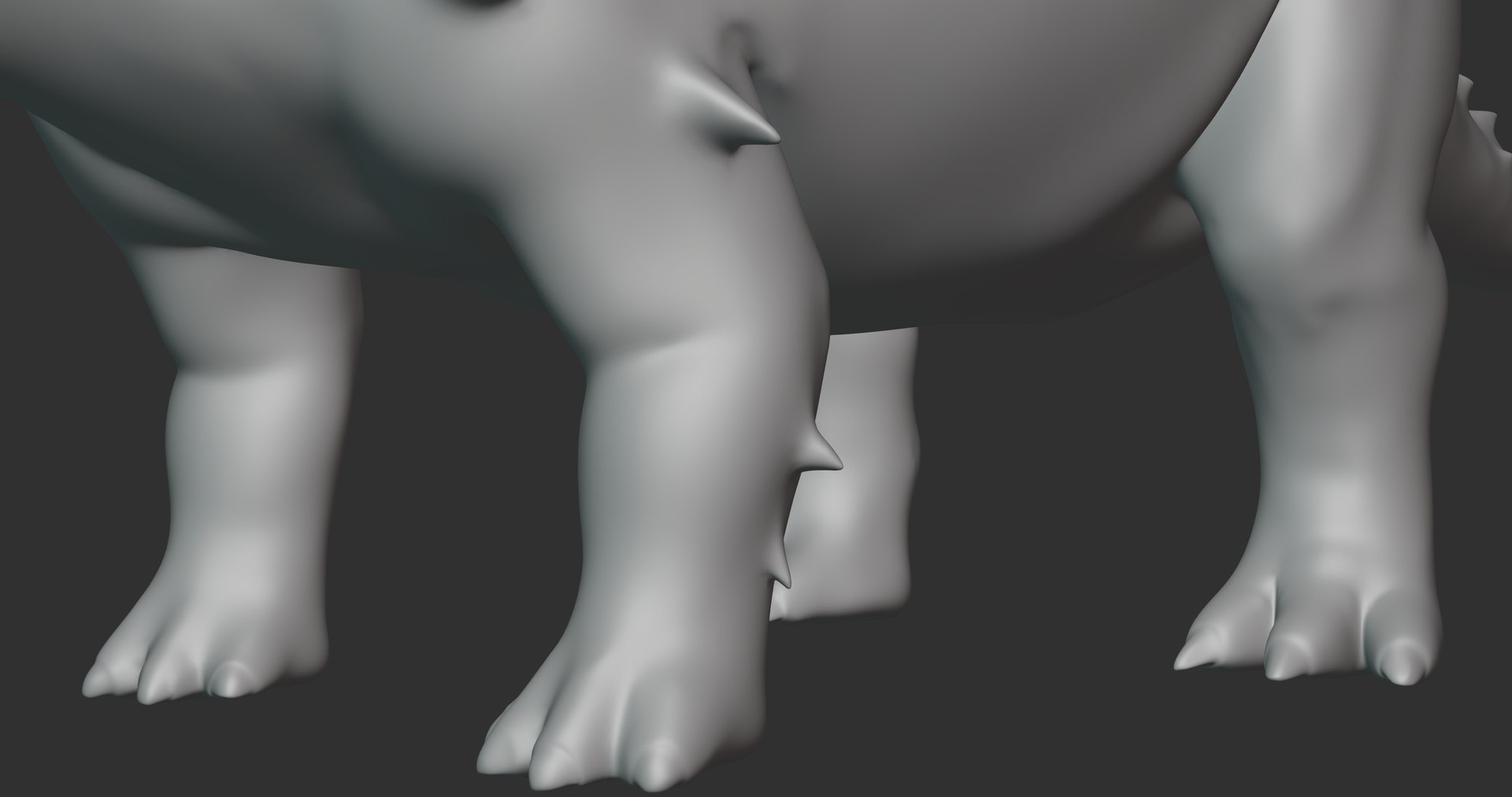 3D Saichania Basemesh Low Poly - TurboSquid 2107690