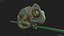 3D M0008 Z-Brush 3d Model Chameleon model