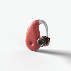 3D Hearing aid model