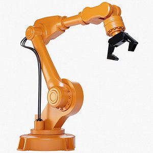 3D model Industrial Robot Arm