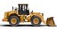Bulldozer mit Rädern