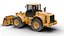 Bulldozer mit Rädern