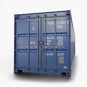 Shipping Cargo Container PBR