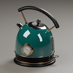 3D Electric Kettle - Blender Cycles