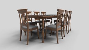 3D Dining set N18