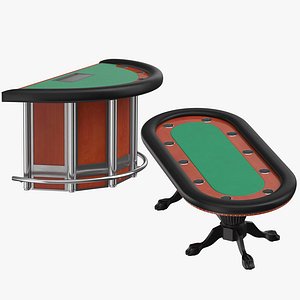 Poker And Blackjack Tables