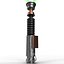 Star Wars Luke Skywalker Lightsaber 2 Used 3D Model
